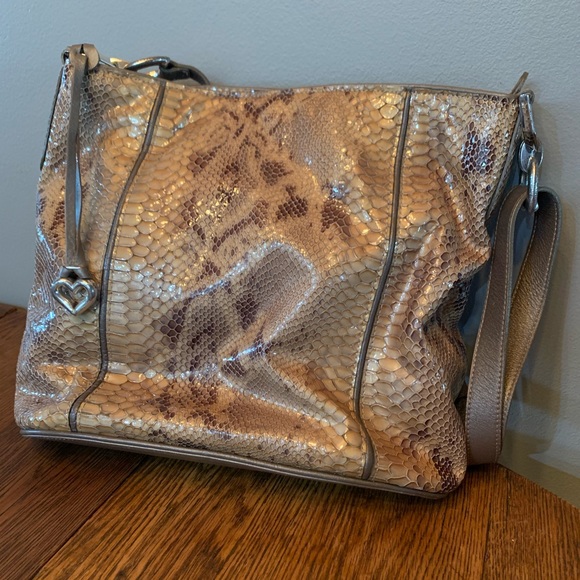 Brighton Snake Shoulder Bag - Picture 2 of 7